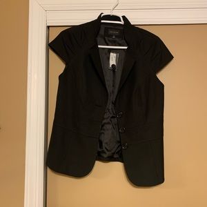 Sleeveless Black Blazer